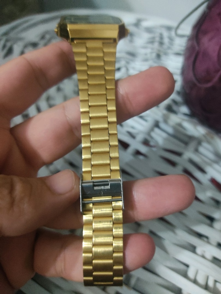 Orjinal CASIO A168WEGC Electroluminescence Saat - 13