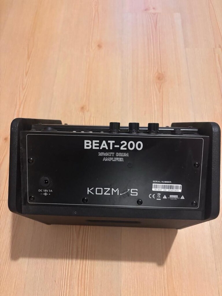 kozmos beat davul amfi 200w - 2