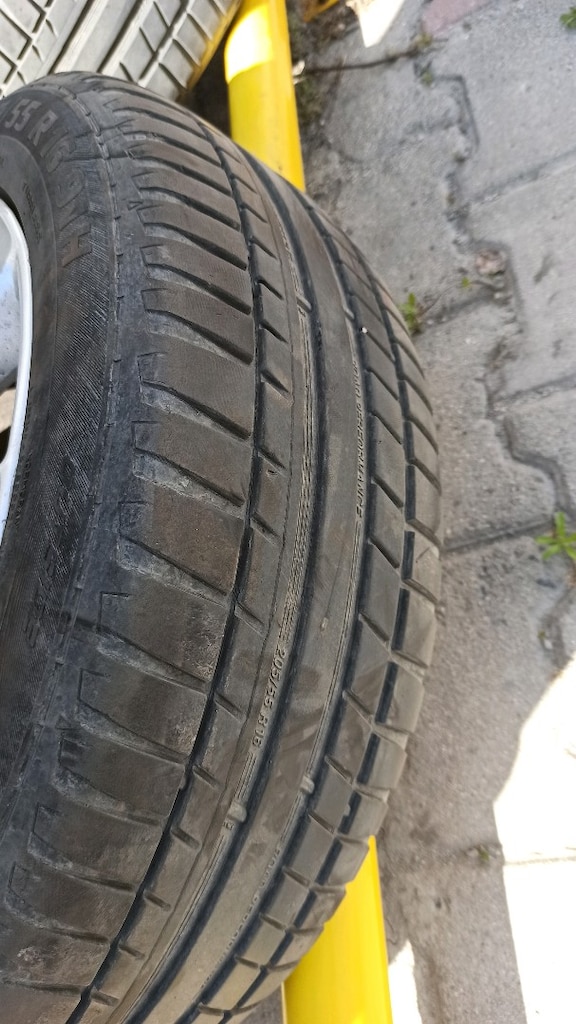 205 55 16 orjinal Fluence jant yazlık lastik takımı - 3