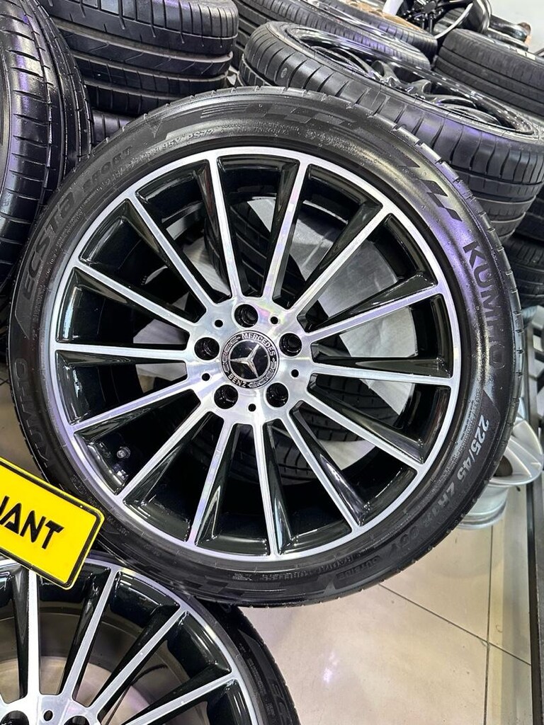 18 İNÇ SIFIR ! MAYBACH JANT LASTİK TAKIMI 1AYLIK 5x112 MERCEDES 2026 - 18