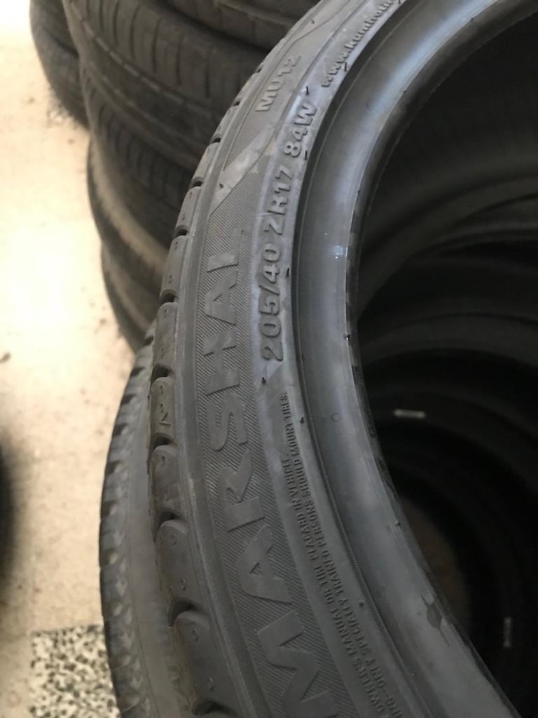 205/40r 17 Ebat Sıfır Yaz Lastiği Marshall Kore - 6