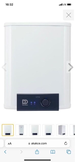Demirdöküm DT4 Titanium Basic 1800 W 50 lt Termosifon