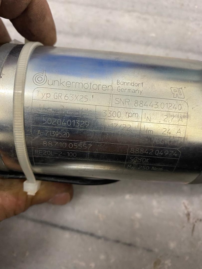 Temiz Dunkermotoren GR 63x25 Fotoselli Kapı Motoru (Komple Set) - 6