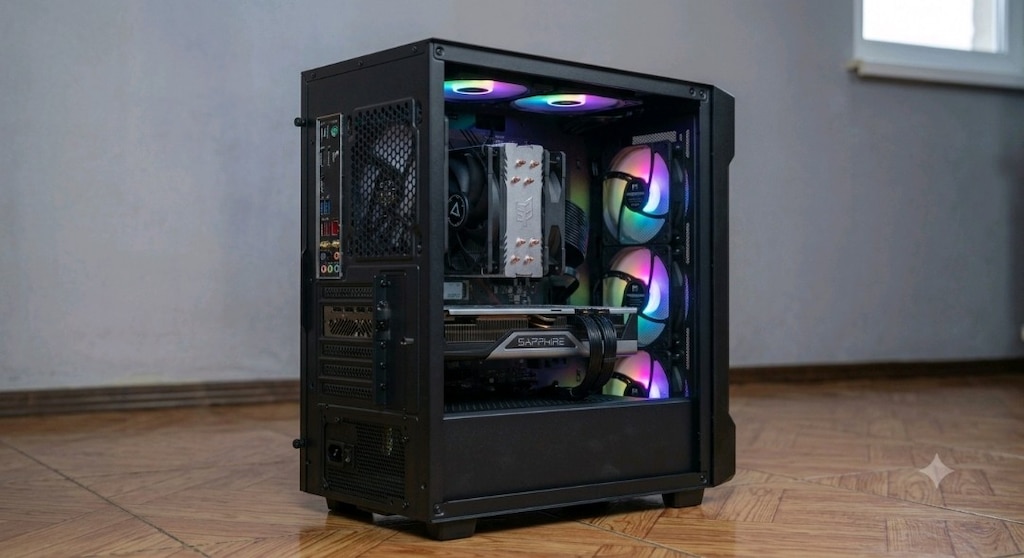 SIFIR AYARINDA CANAVAR / RYZEN 5 7500F - RX 9060 XT 16GB - 32GB RAM - 2