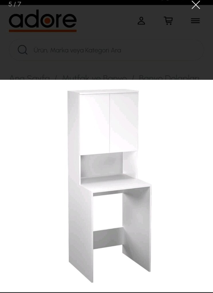 az kullanılmış çamaşır makinesi dolabı - 6