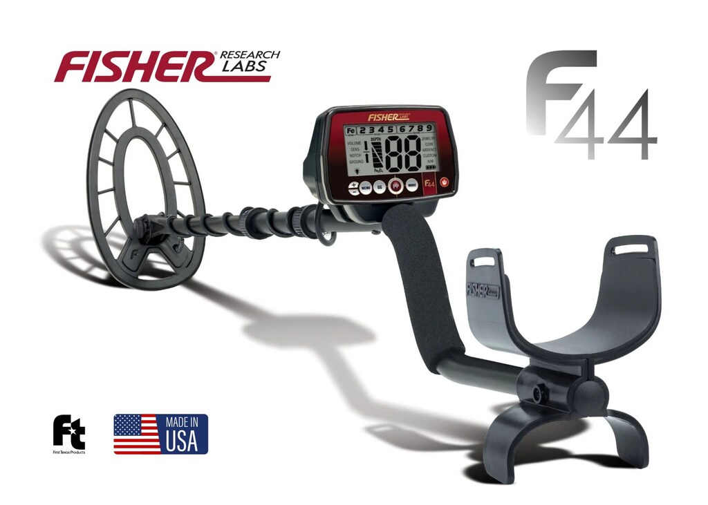 Fisher F44 Çok Modlu Zemin Dengelemeli Define Dedektörü (28 cm Kon... - 2