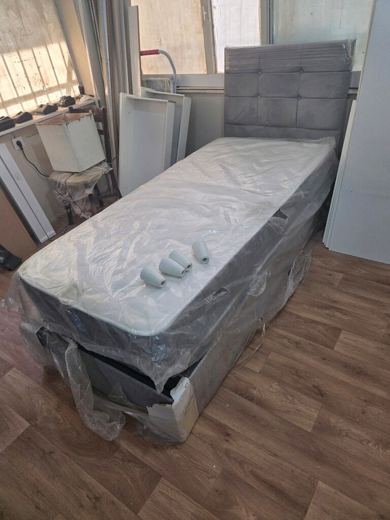 Tek kişilik baza başlık yatak - 3