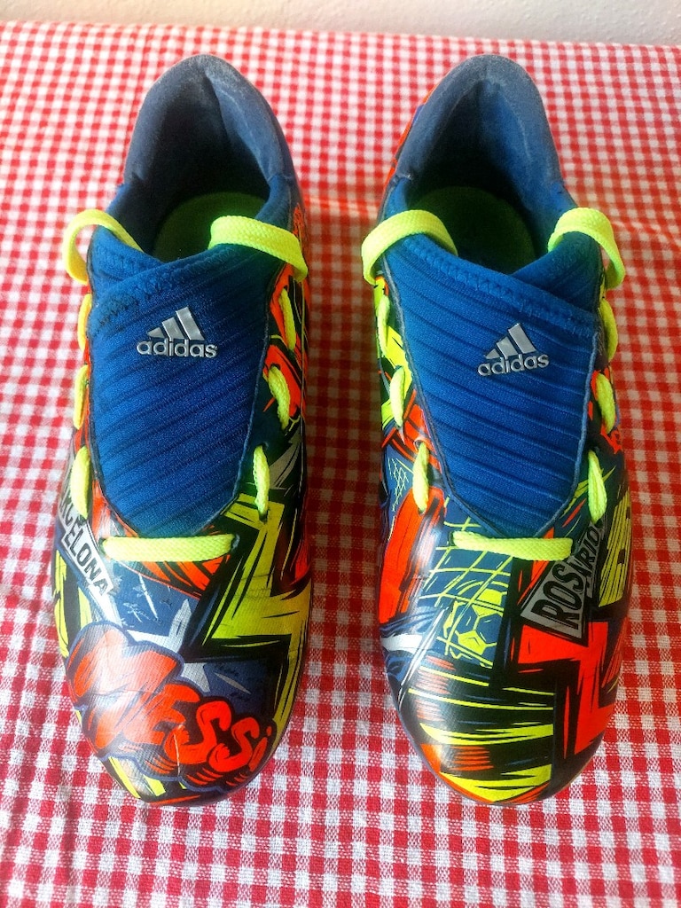 Adidas Nemeziz MESSİ 19.3 FG çocuk krampon - 5