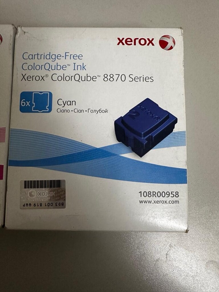 Xerox Colorqube Katı Mürekkep Toner - 6Lı PaketXe - 4