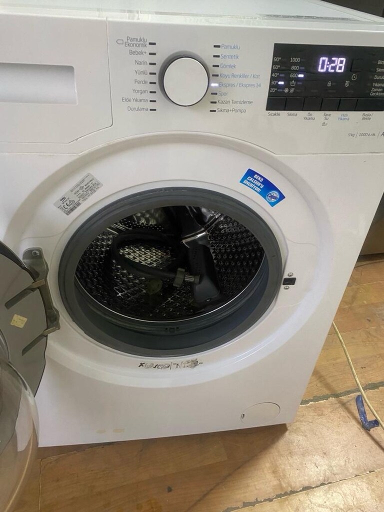 Sıfırdan Farksız Yeni Model 9 kg Beko Çamaşır Makinesi! - 12