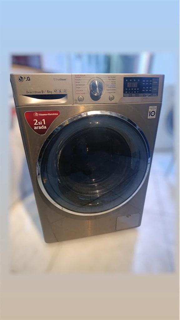 LG 9 KG YIKAMA • 6 KG KURUTMA • TRUESTEAM • WI-FI - 4
