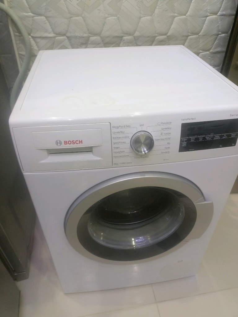 Bosch 9 kg 1200 devir Tertemiz Sorunsuz Sessiz Çamaşır Makinesi - 8