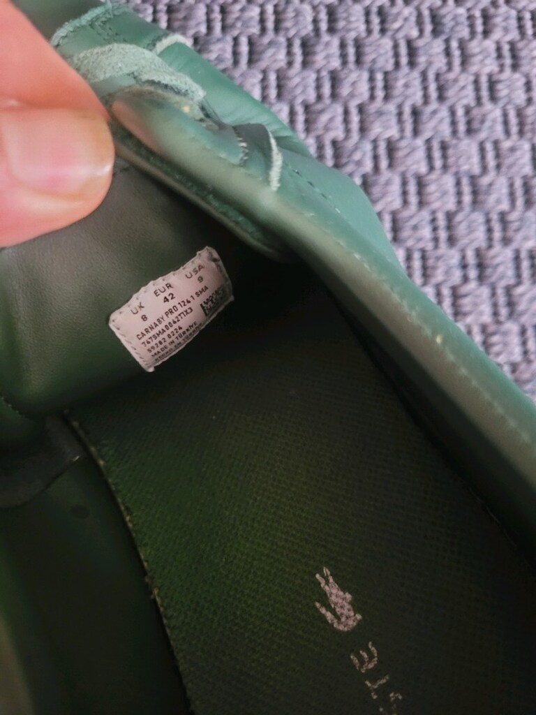 Lacoste Carnaby Pro Erkek yeşil Sneaker ayakkabı 42 numara - 8