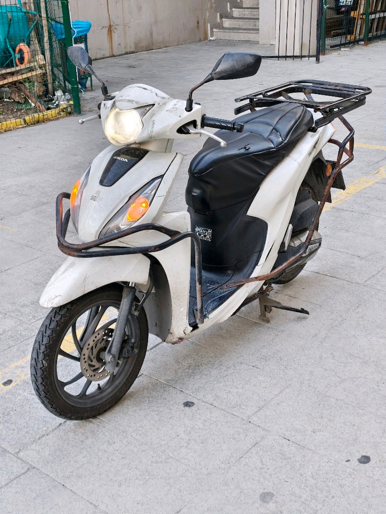 Honda dio 2021 sepeti ruhsata işli motor içi yeni 14 bin km oldu. - 4