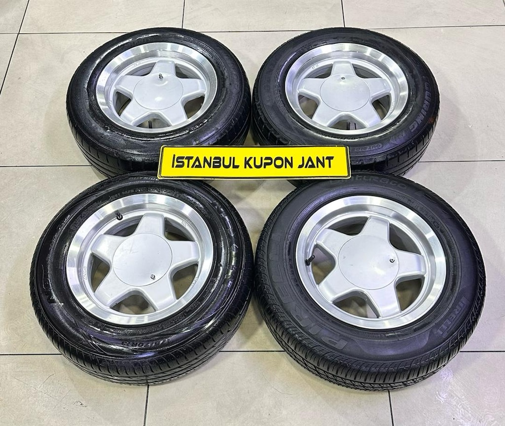 jant lastik takımı Cms40 Aynalı Slk sıfır ayarında hatasız Tofaş çelik - 9