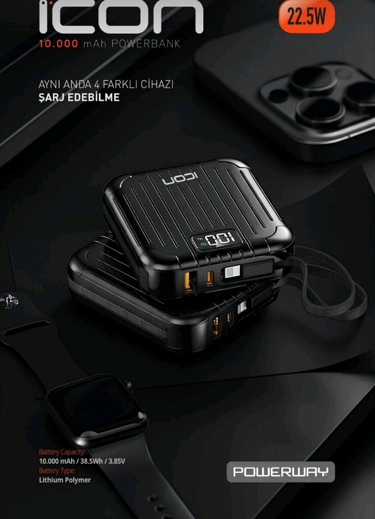 10.000 mAh kapasiteli powerbank - 6