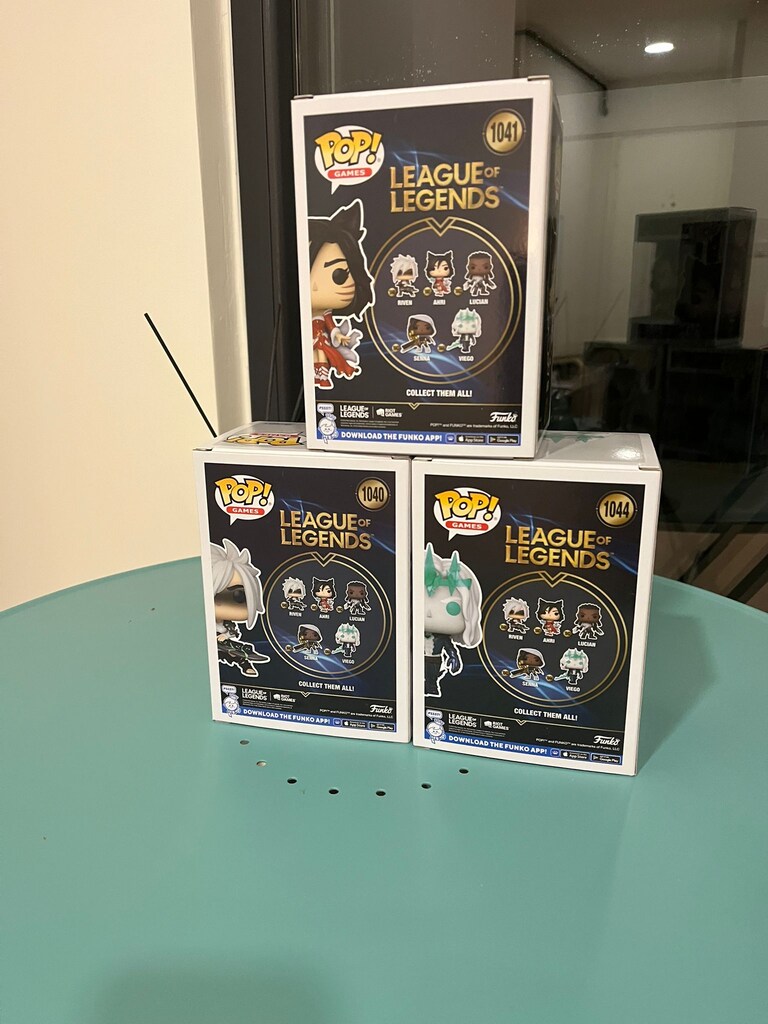 Sıfır Kapalı Kutu League Of Legends Funko Pop Set (3 Adet) - 4