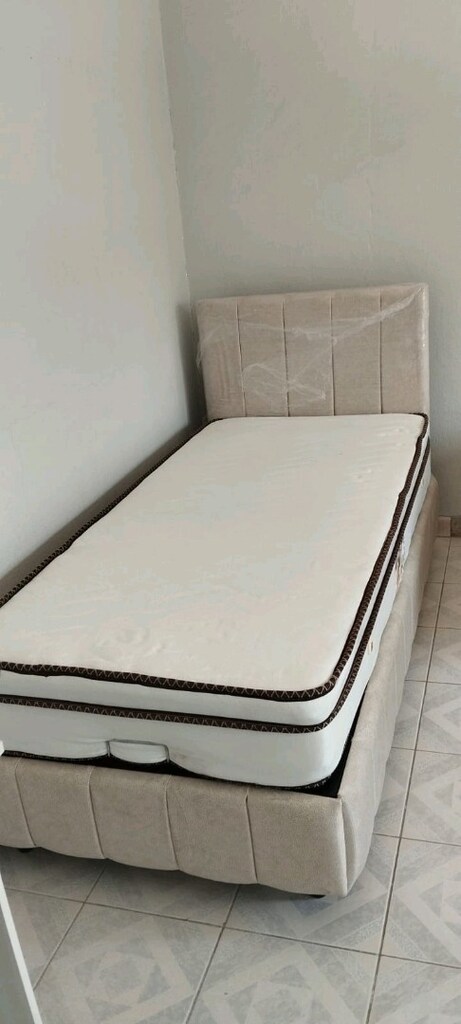 90/190 cm'lik baza Başlık yatak takım sandıklı baza - 12