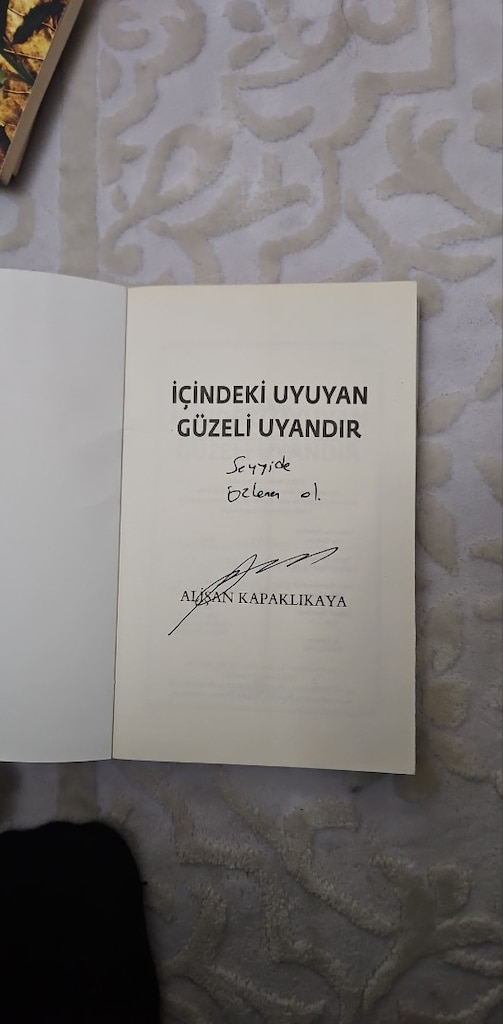 İmzalı Alişan Kapaklıkaya İçindeki Uyuyan Güzeli Uyandır - 3