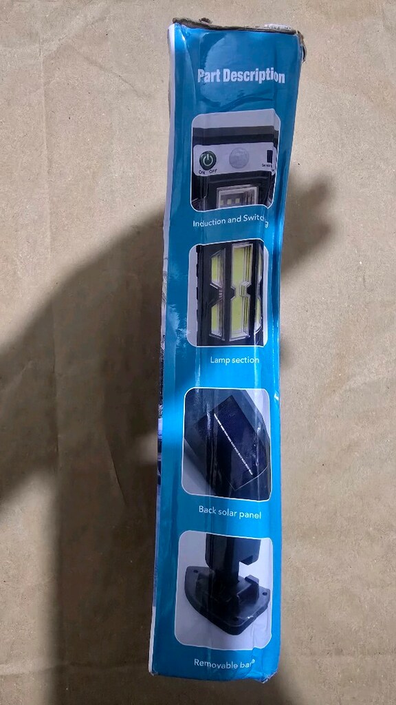 stok ttükendi. ışık kontrolü SH-802 güneş enerji fener - 2