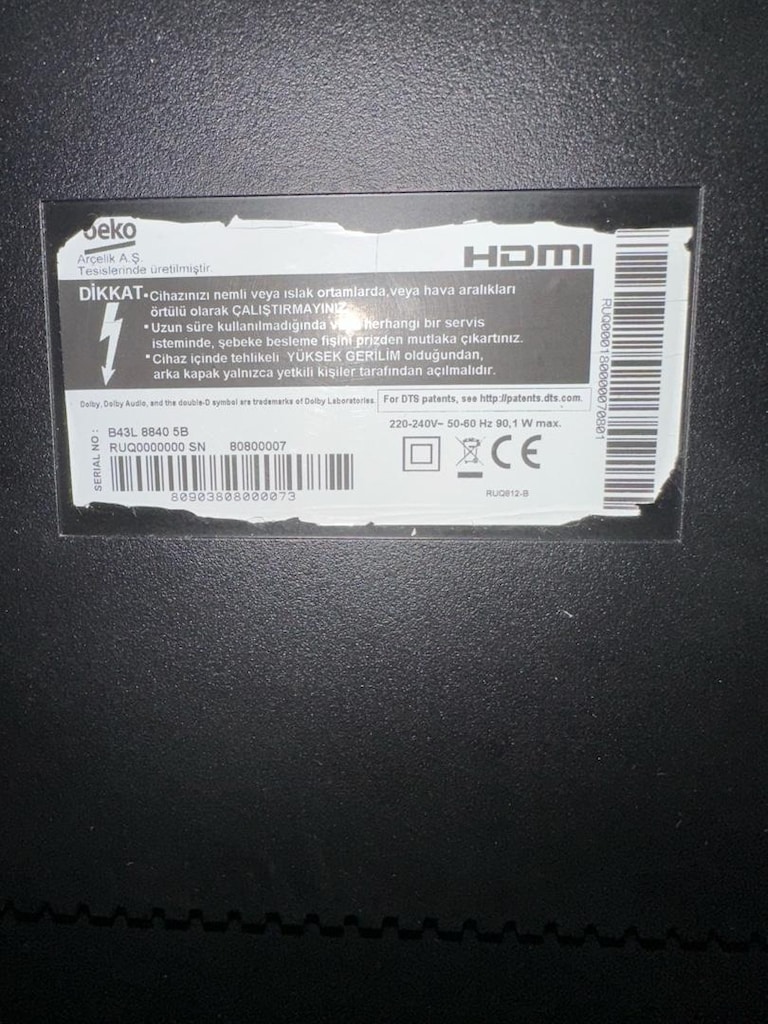 Beko Led Tv Televizyon Yer Kartal da - 7