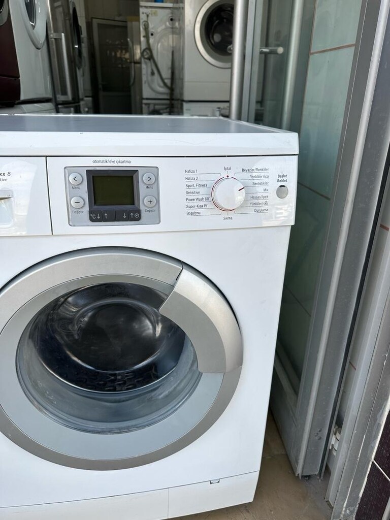 BOSCH 8 KG A+++ ÇAMAŞIR MAKİNASI İNVERTER SESSİZ MOTOR - 4