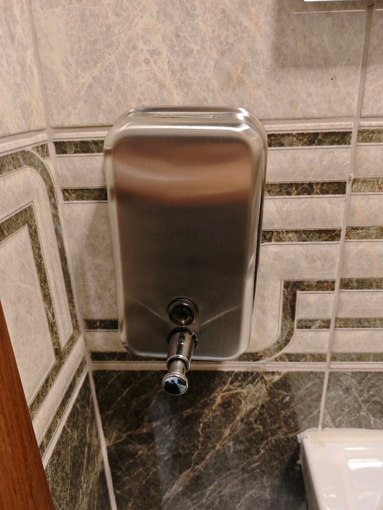 inox sabunluk peçetelik takimi - 2