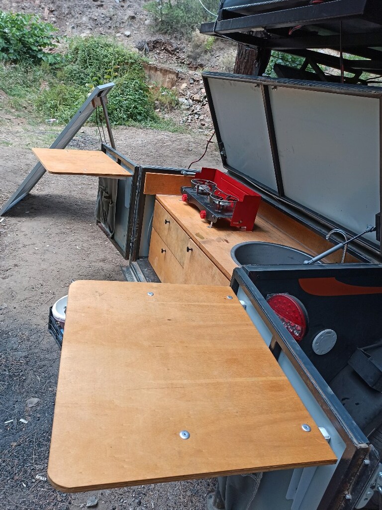 Kompakt Çekme Römork Karavan - 9