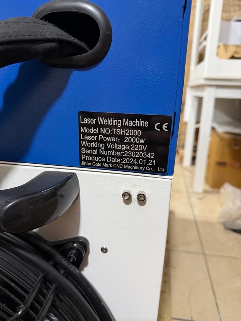 Gold Mark 2000w Fiber Lazer Kaynak, Kesme ve Temizleme(TSH2000) - 8