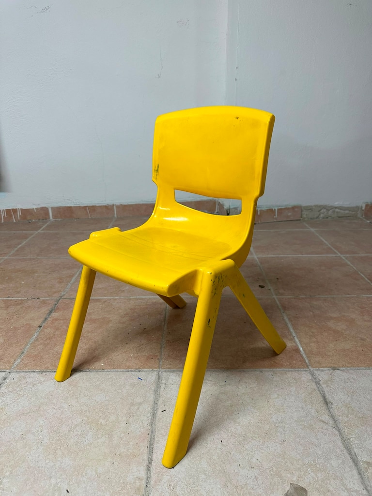 KLAS OFİS ÜSKÜDAR SARI PLASTİK ANAOKULU SANDALYESİ - 3