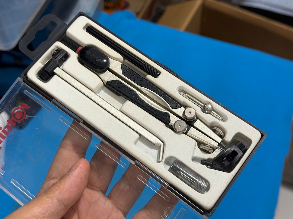 Rotring Compact Giant Universal Compass Pergel Seti - 3