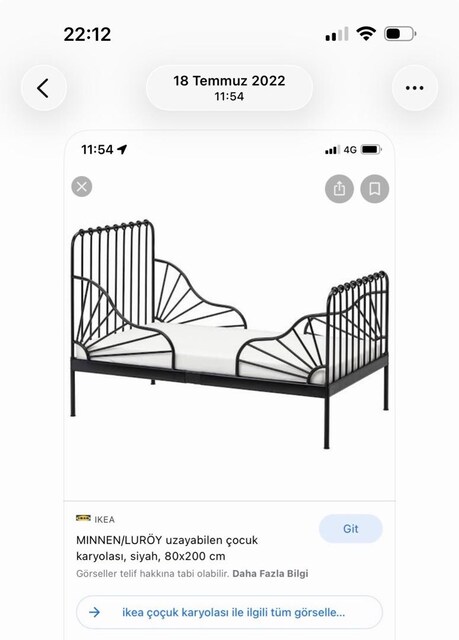 IKEA BÜYÜYEBİLEN YATAK