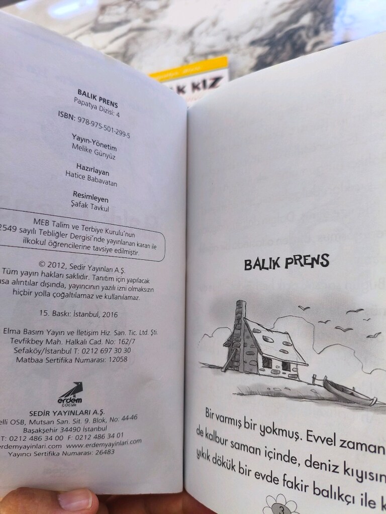hikaye kitabı serisi - 3