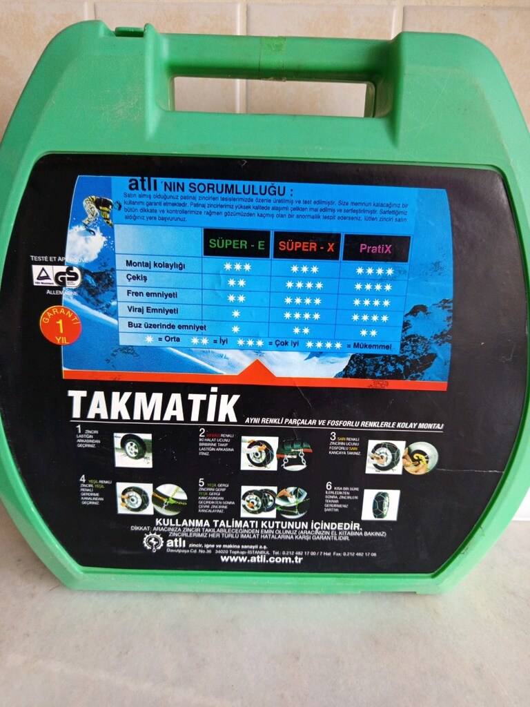 takmatik araç zinciri zincir - 2