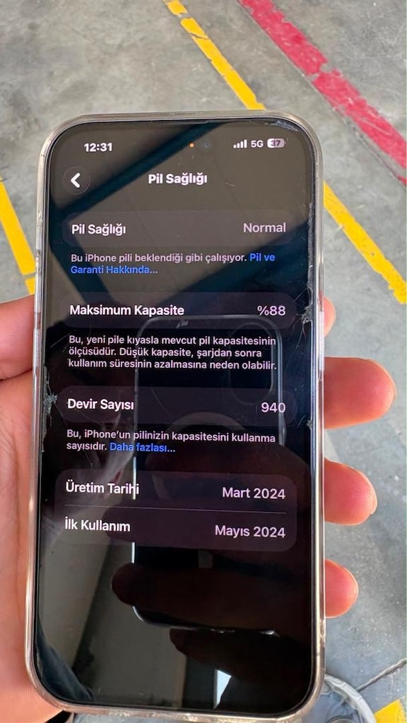 iPhone 15 pro 128 gb titanyum - 7