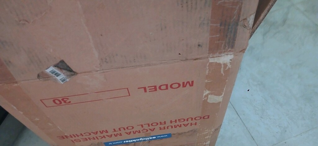 Hamur açma makinesi sıfır öztiryakiler model 30 - 4