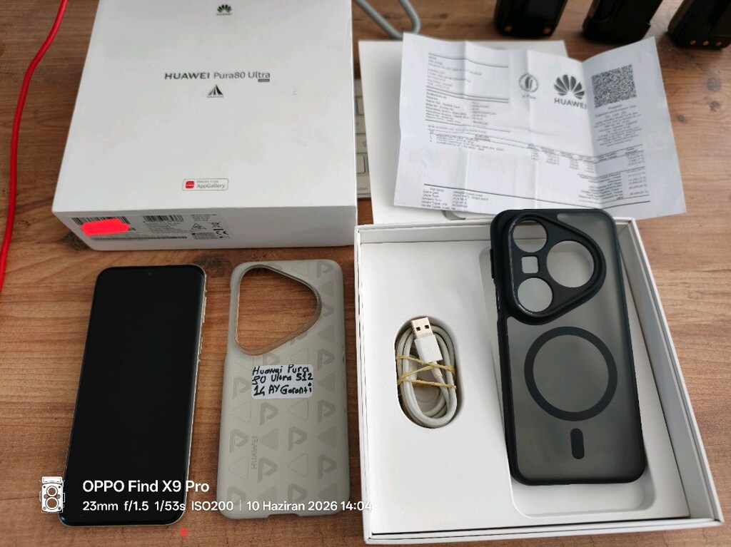 Huawei Pura 80 Ultra Dünyanın En İyi Kamerası 14 Ay Garanti Kutu fatu - 3