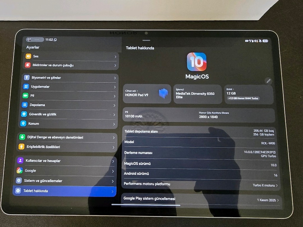 HONOR PAD V9 12/256 ekstralı - 3
