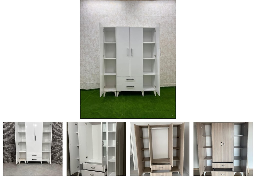4 kapaklı elbise dolabı rlyqiwyoih - 2