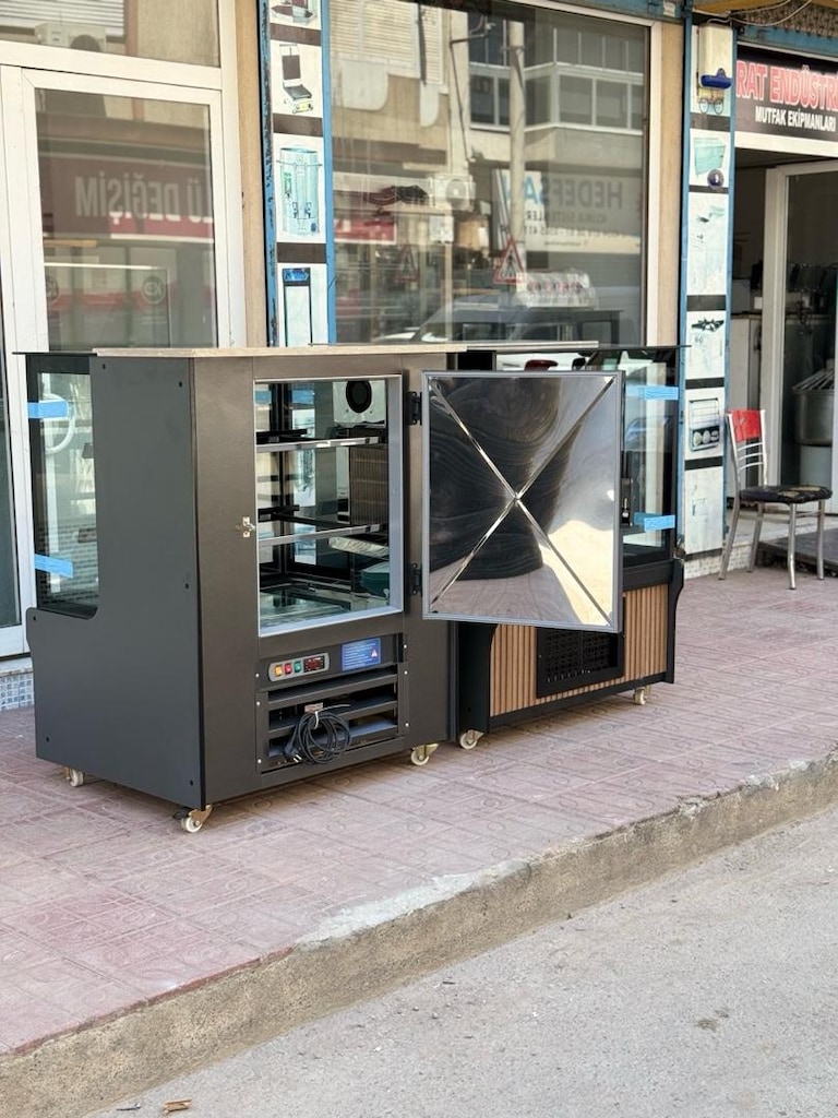 pasta dolabı vitrin dolabı tatlı dolabı kebap dolabı meze dolabı endüs - 18