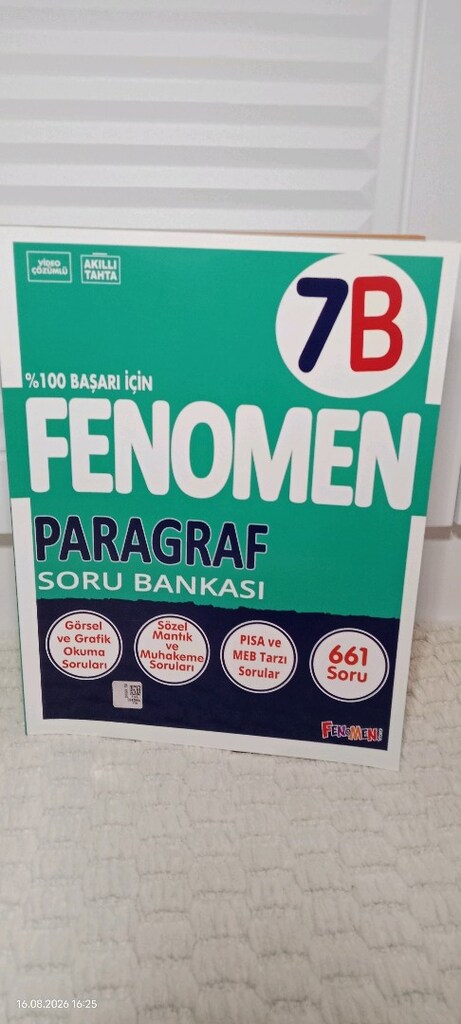 Fenomen 7B paragraf kitabı - 2