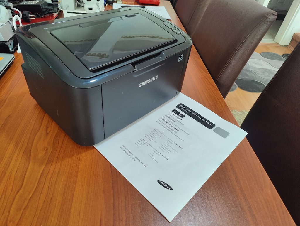 SAMSUNG ML-1665 LAZER YAZICI %100 DOLU TONER - 5