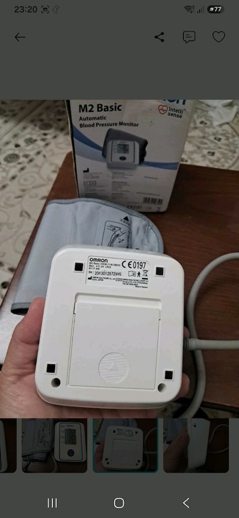 Omron m2 basic kol tipi tansoyon aleti - 3