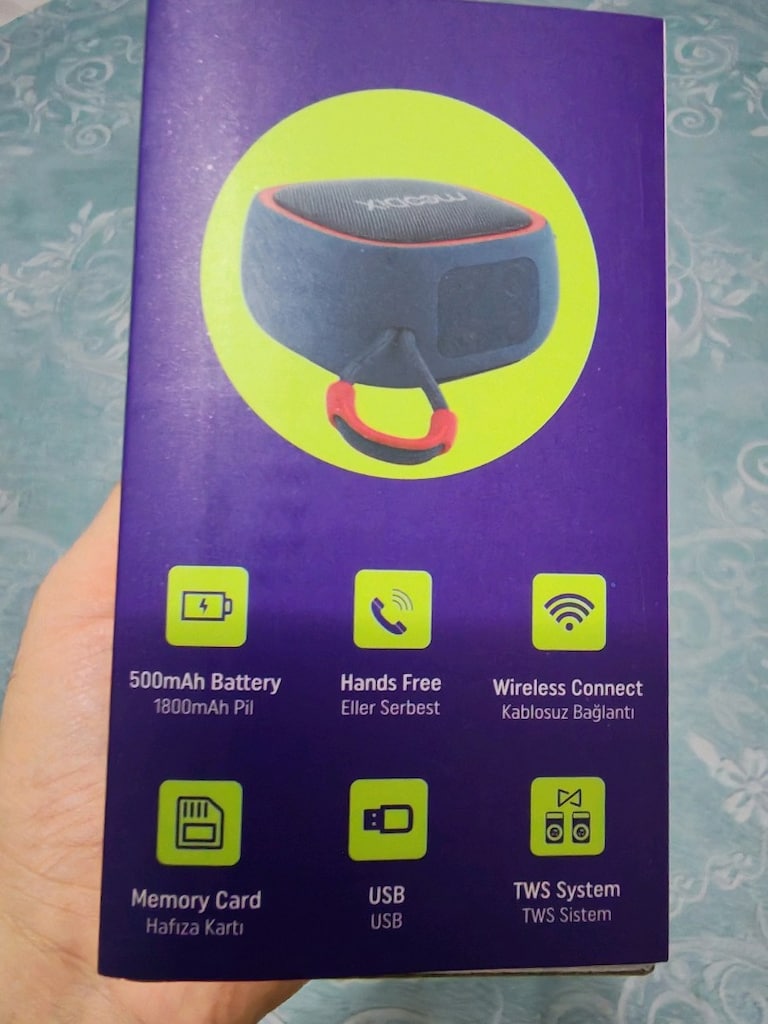 Moodix Bluetooth Hoparlor sifir - 2