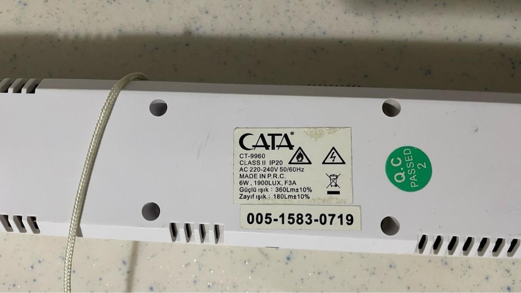 CATA CT-9960 LED Işıldak - Özel Li-Po Pil Modlu (TP4056 Şarj Modüllü) - 3