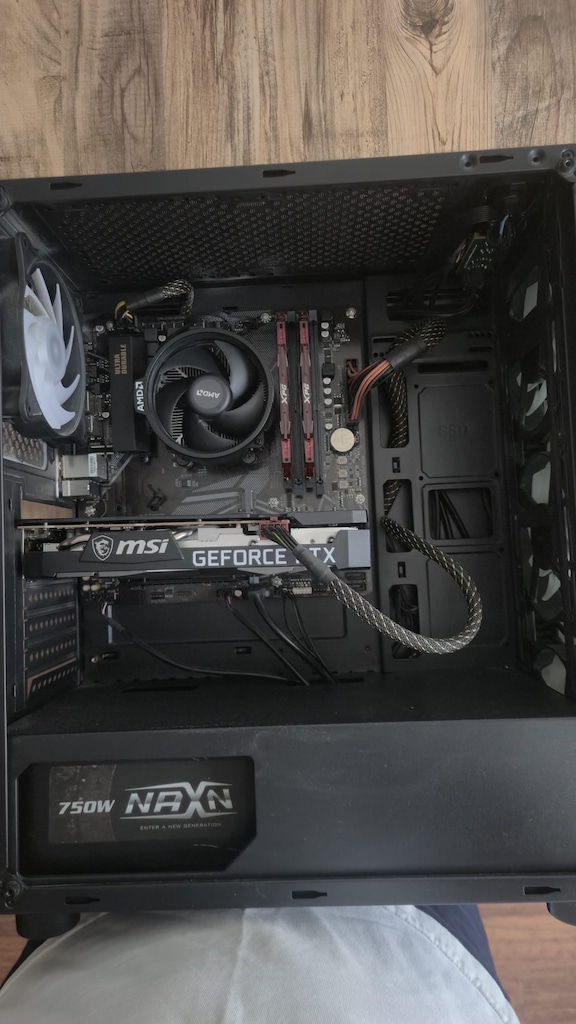MSI RTX 3060 Ti + Ryzen 5 5600 + 16GB XPG DDR4 Gaming PC - 3