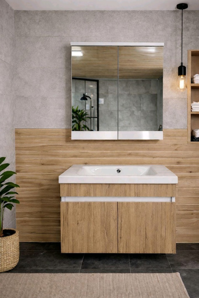 KAMPANYA 55-65-80 CM 1.SINIF MDF + MEMBRAN BANYO DOLAPLARI