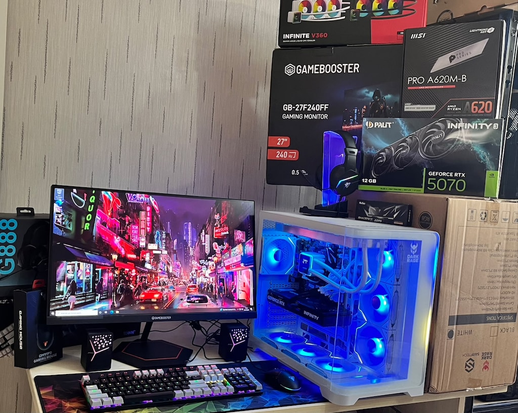 RTX5070-DDR5-RYZEN7-SIFIR GARANTİLİ RENDER YAYIN OYUN BİLGİSAYARI - 7
