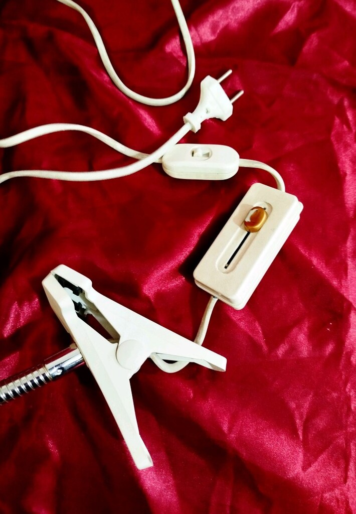 Vintage Emaye Masa Lambası - 6