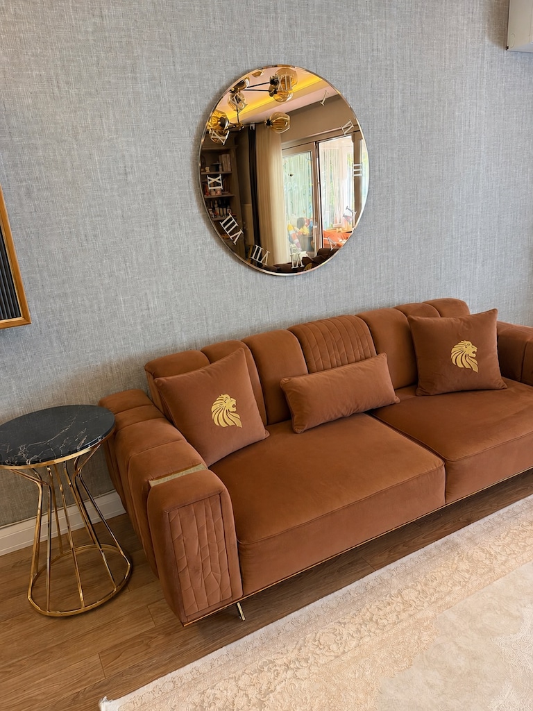 Acil Satılık Lüks Salon ve Yemek Masası Takımı (Entepe Mobilya) - 9